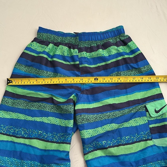 Nike multicolor stripe breaker mesh lined 8” volley swim shorts - Picture 7 of 11